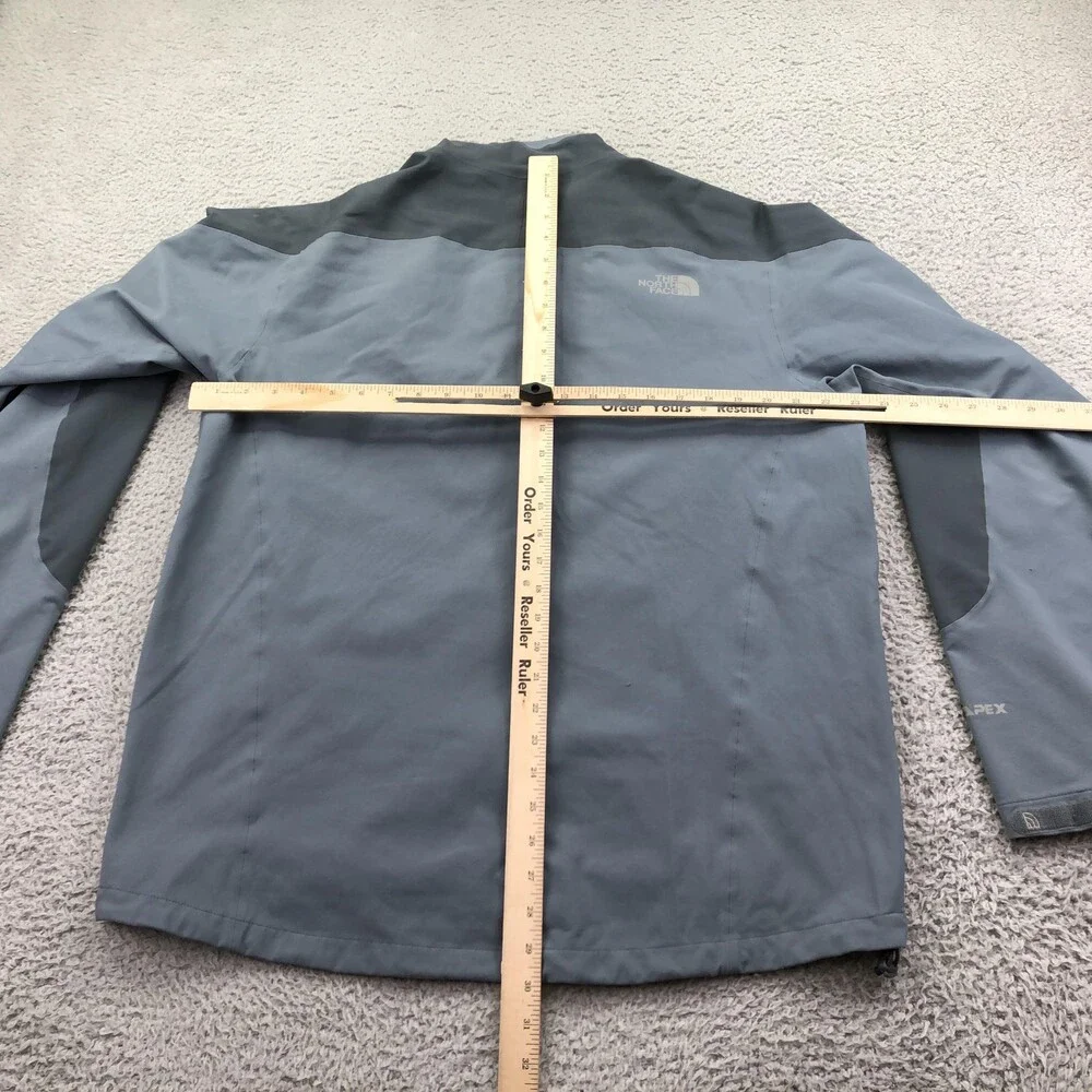 The North Face Jacket Mens XL Gray Softshell Full Zip Summit Series Windbreaker